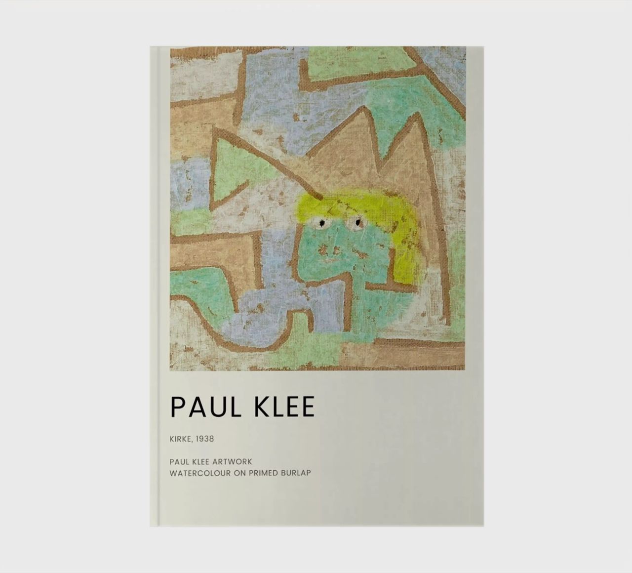 Klee - Kirke notebook by Vintage by JUNIQE