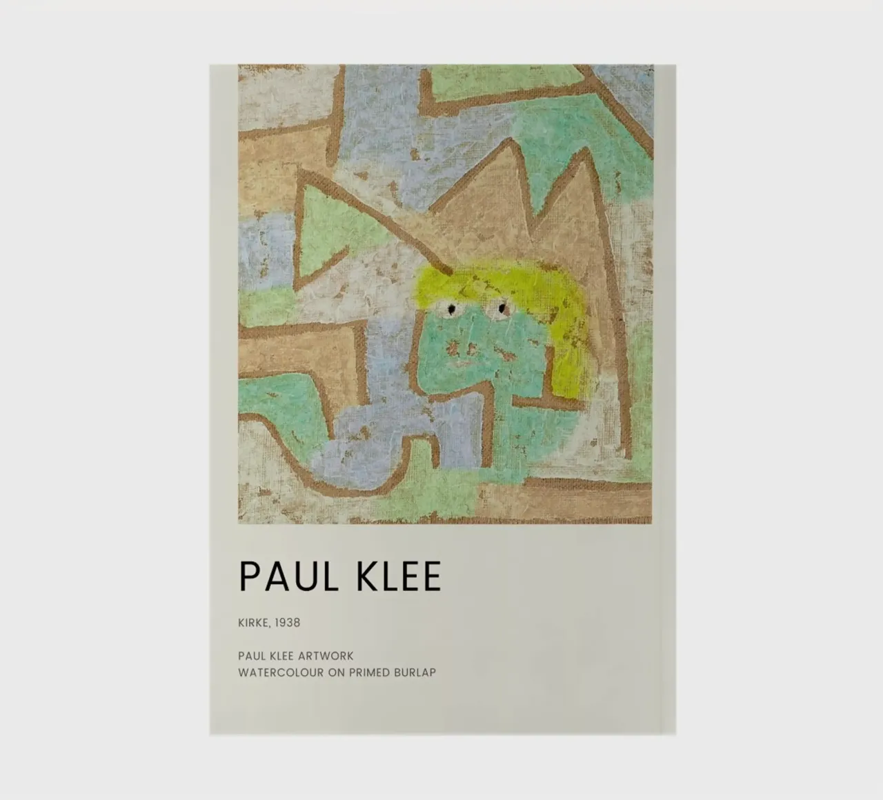 Klee - Kirke carnet de notes de Vintage by JUNIQE