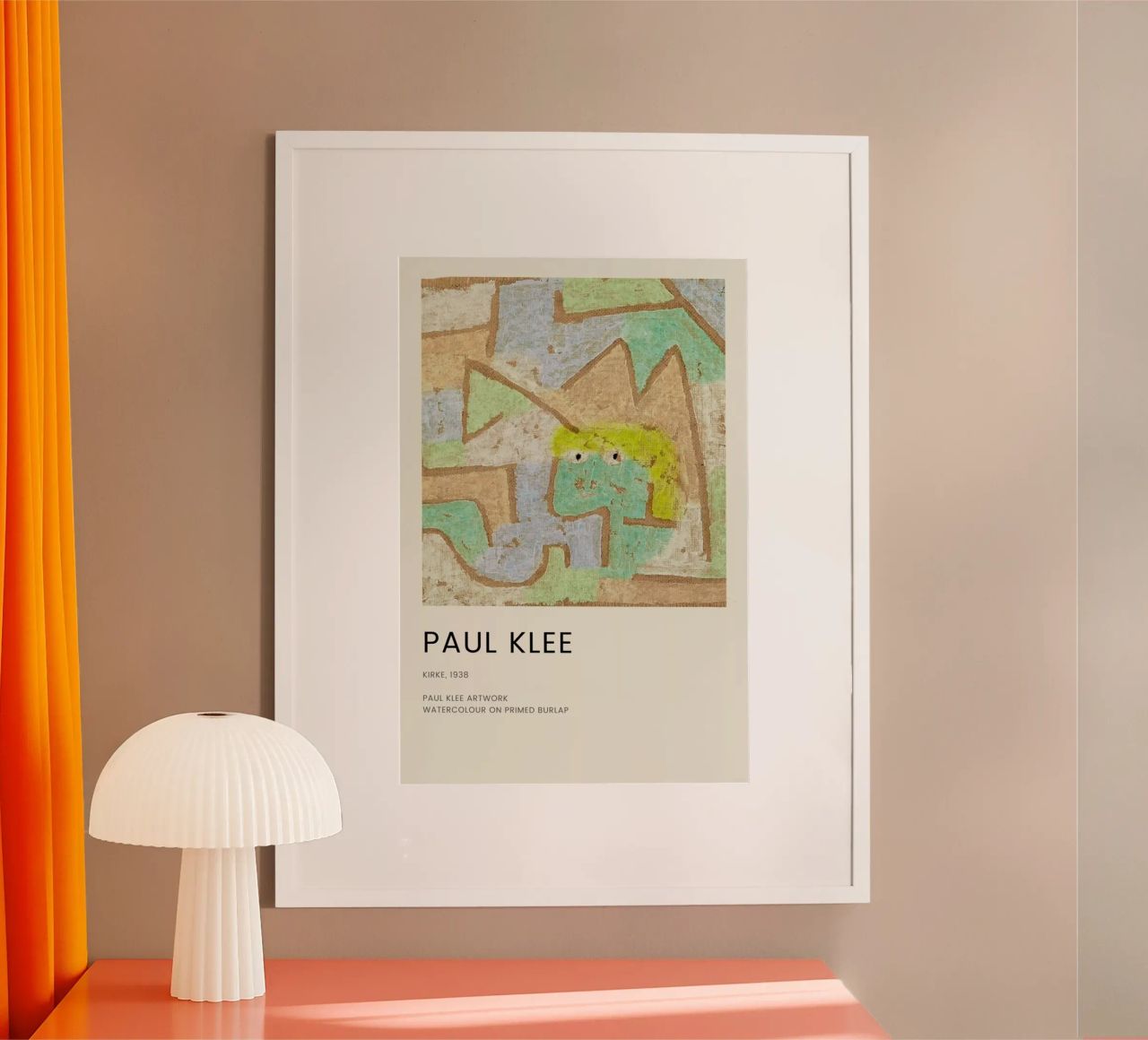 Klee - Kirke poster by Vintage by JUNIQE
