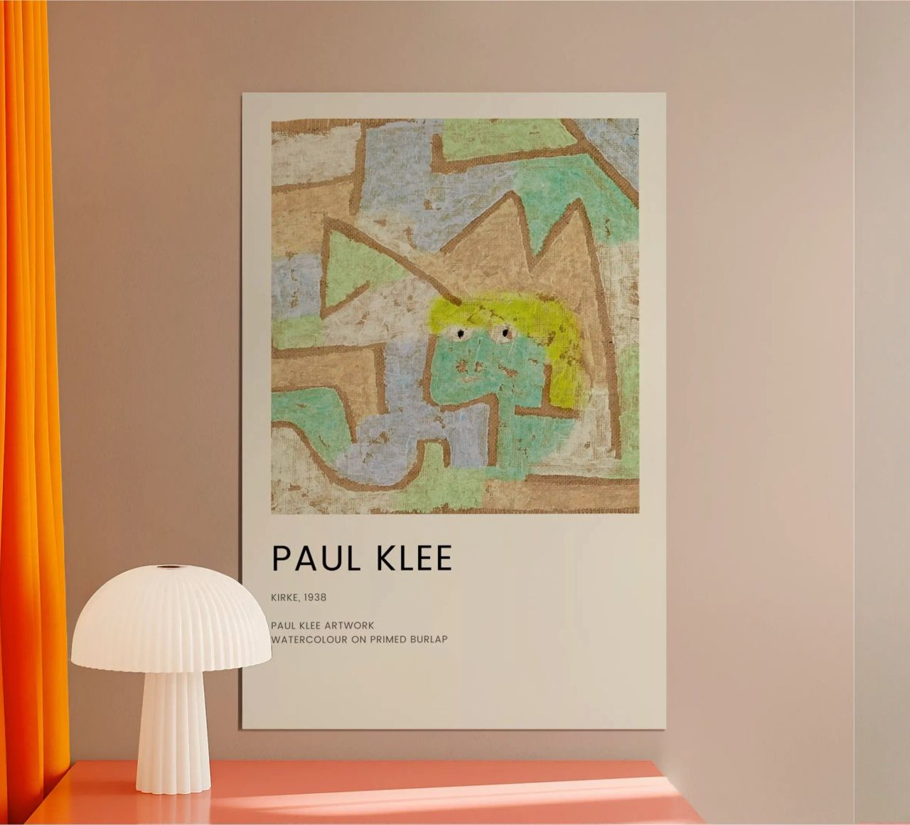 Klee - Kirke poster by Vintage by JUNIQE