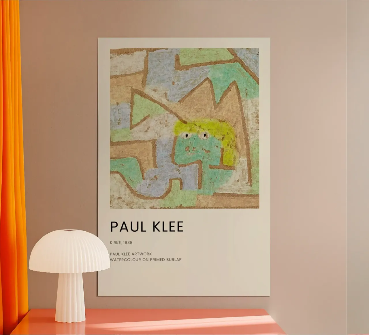Klee - Kirke poster da Vintage by JUNIQE