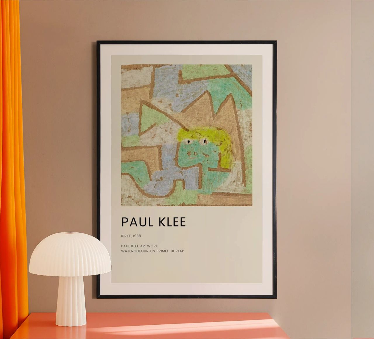 Klee - Kirke poster by Vintage by JUNIQE