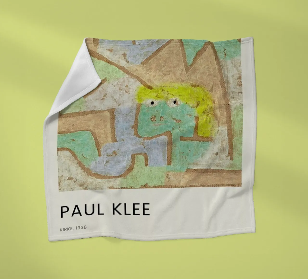 Klee - Kirke coperta in pile da Vintage by JUNIQE