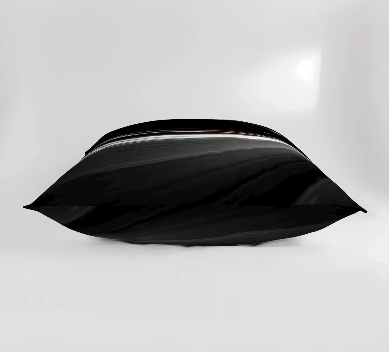 Dynamic lights create streaks on a busy city road decorative cushion by DesignDoodle