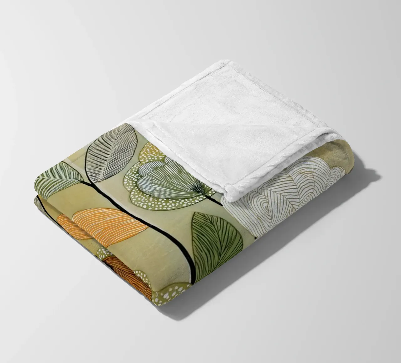 I fiori coperta in pile da Imagine