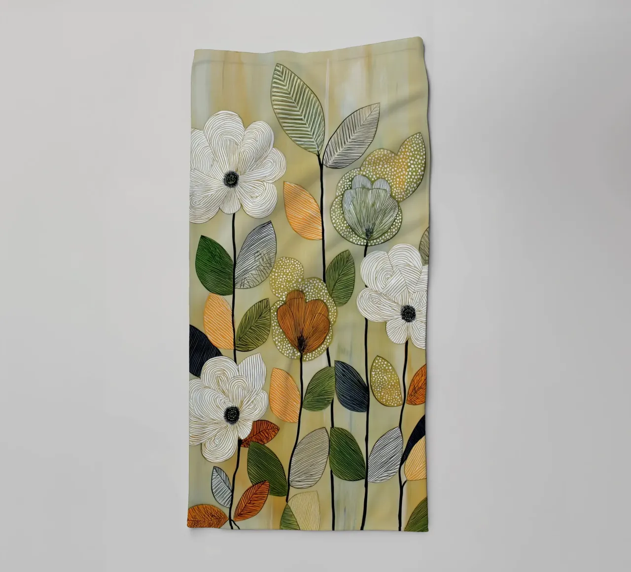 I fiori asciugamano da bagno da Imagine