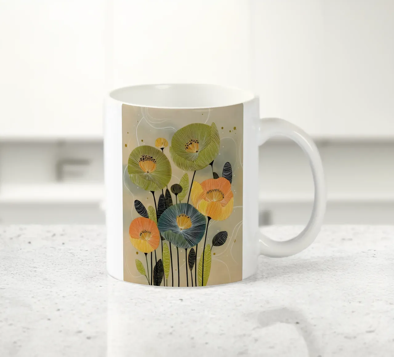 I fiori tazza in ceramica da Imagine