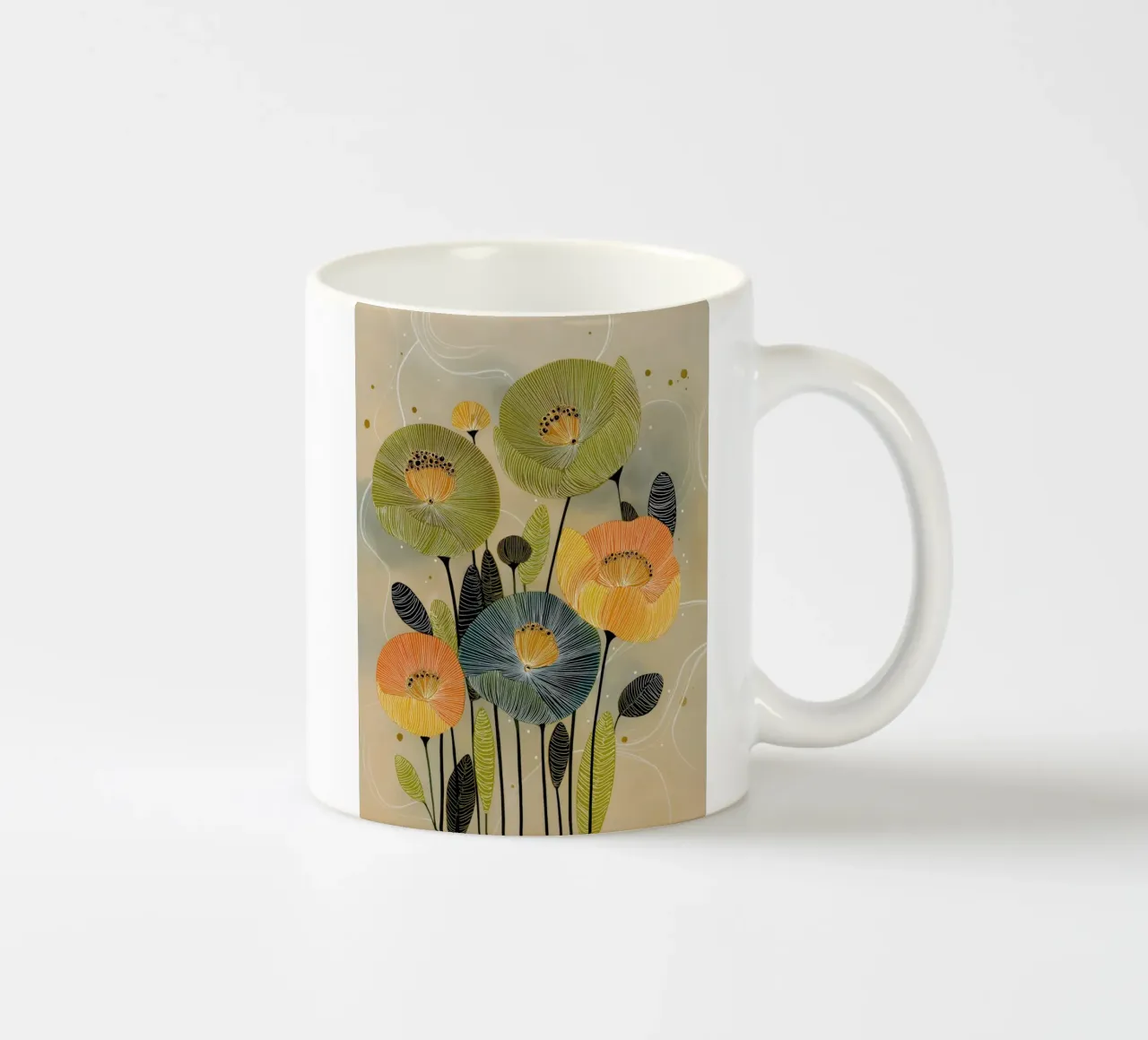 I fiori tazza in ceramica da Imagine