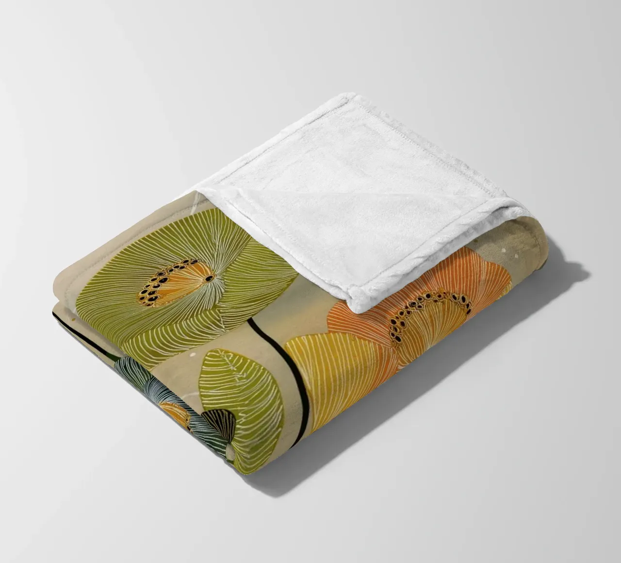 I fiori coperta in pile da Imagine