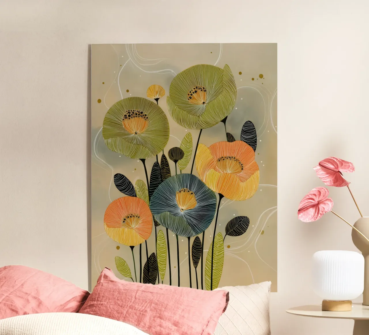 I fiori plexiglass da Imagine