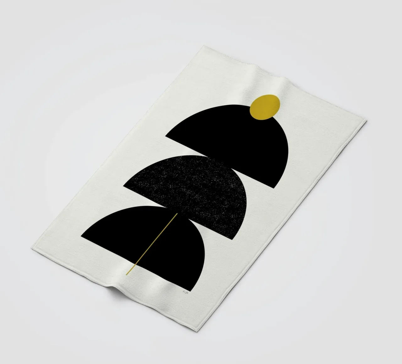 Graphic Art I coperta in pile da Linda Gobeta