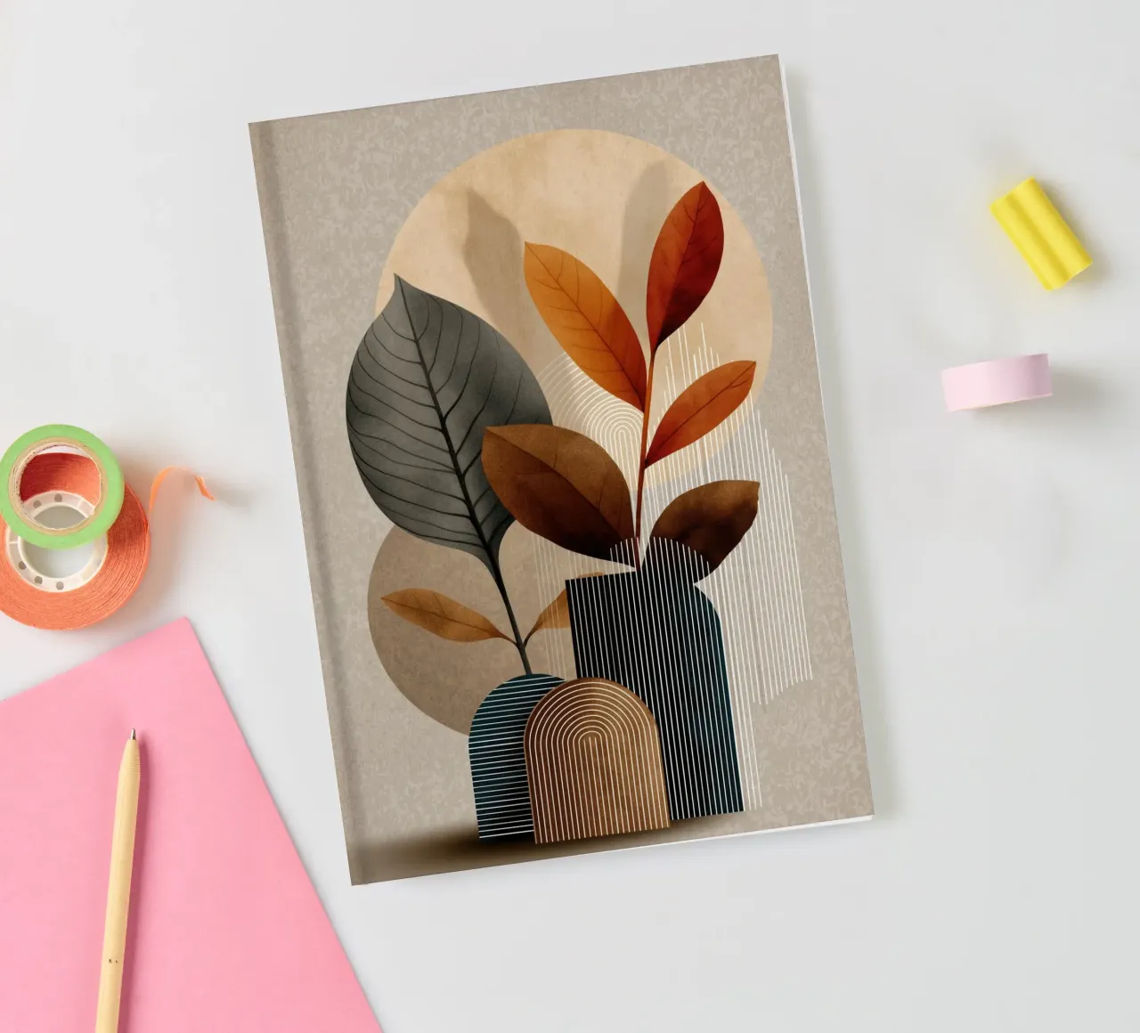 Abstract stil leven notebook by Imagine