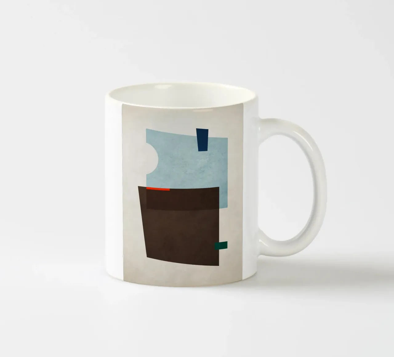Geometric Shapes no. 11 taza de cerámica de adrianooliveira