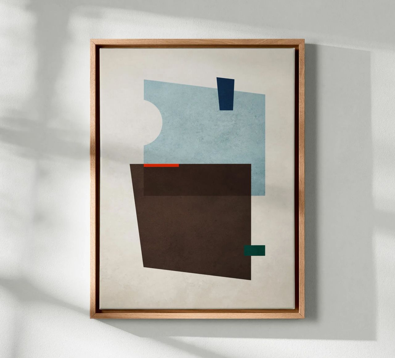 Geometric Shapes no. 11 Leinwand von adrianooliveira