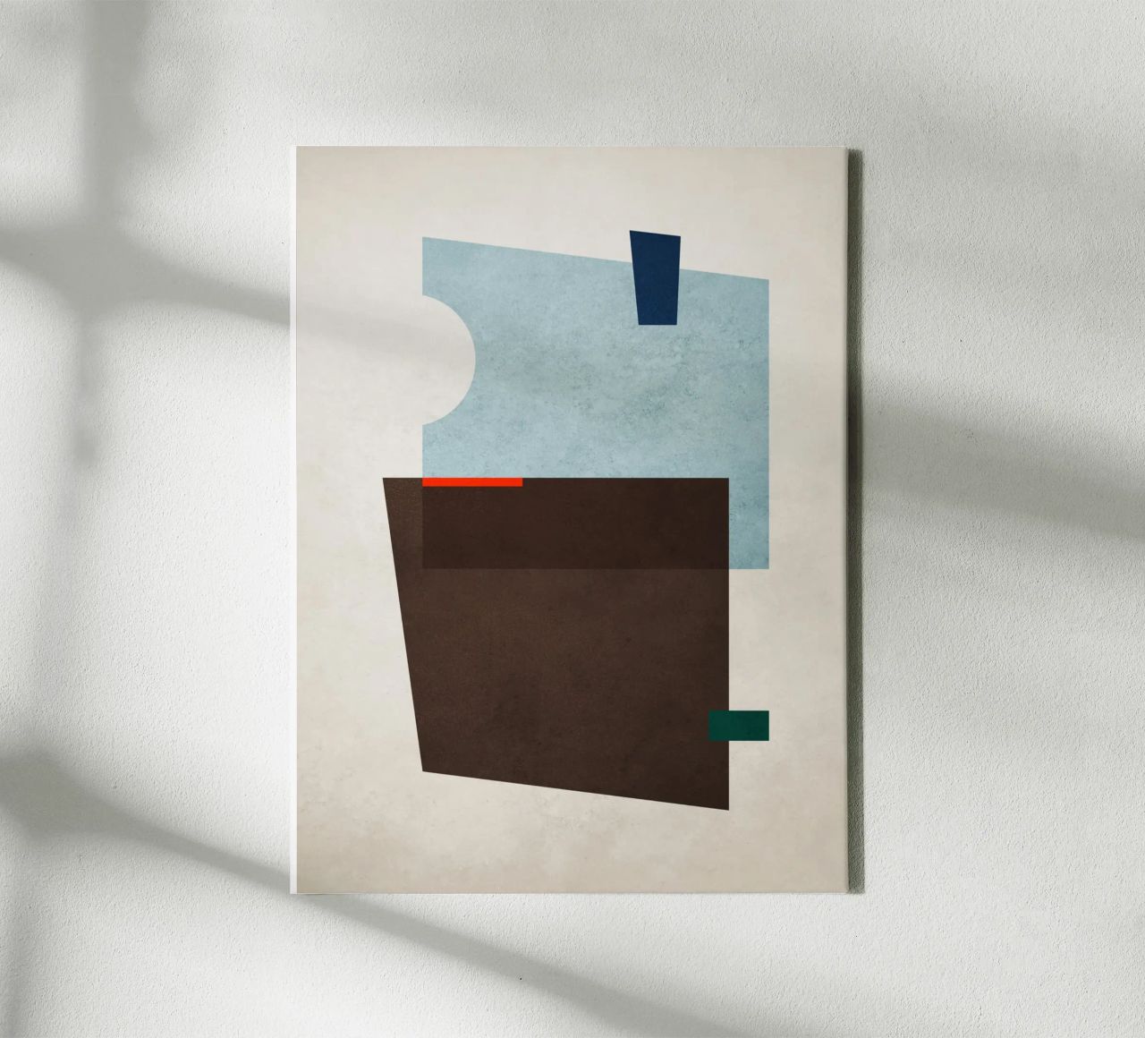 Geometric Shapes no. 11 Leinwand von adrianooliveira