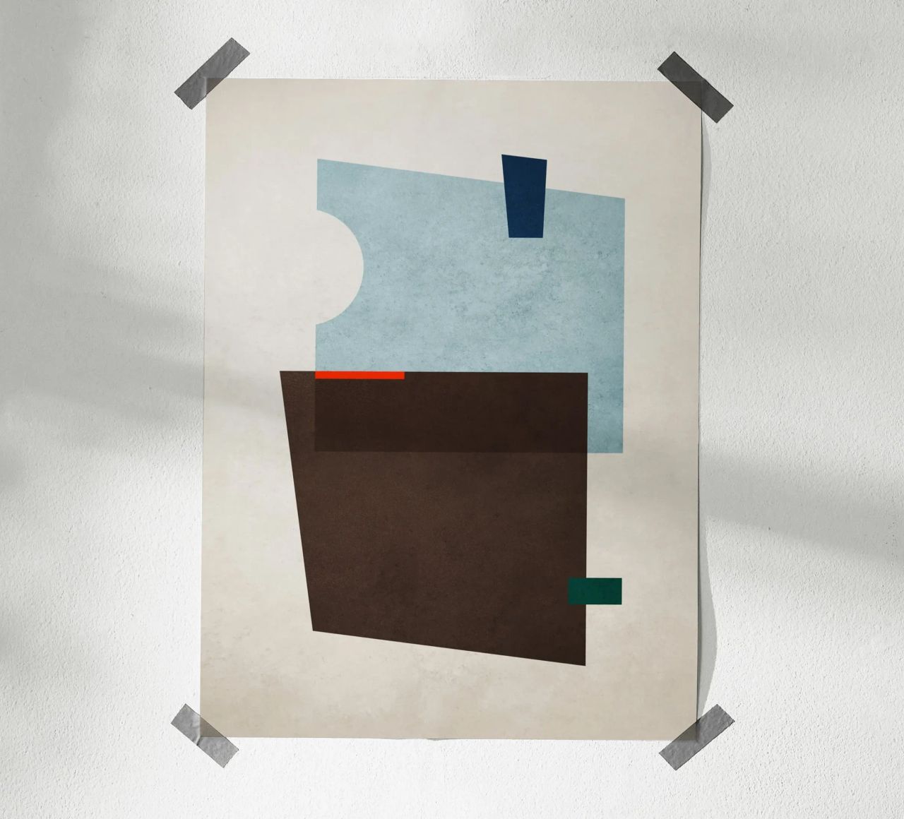 Geometric Shapes no. 11 Hahnemühle von adrianooliveira