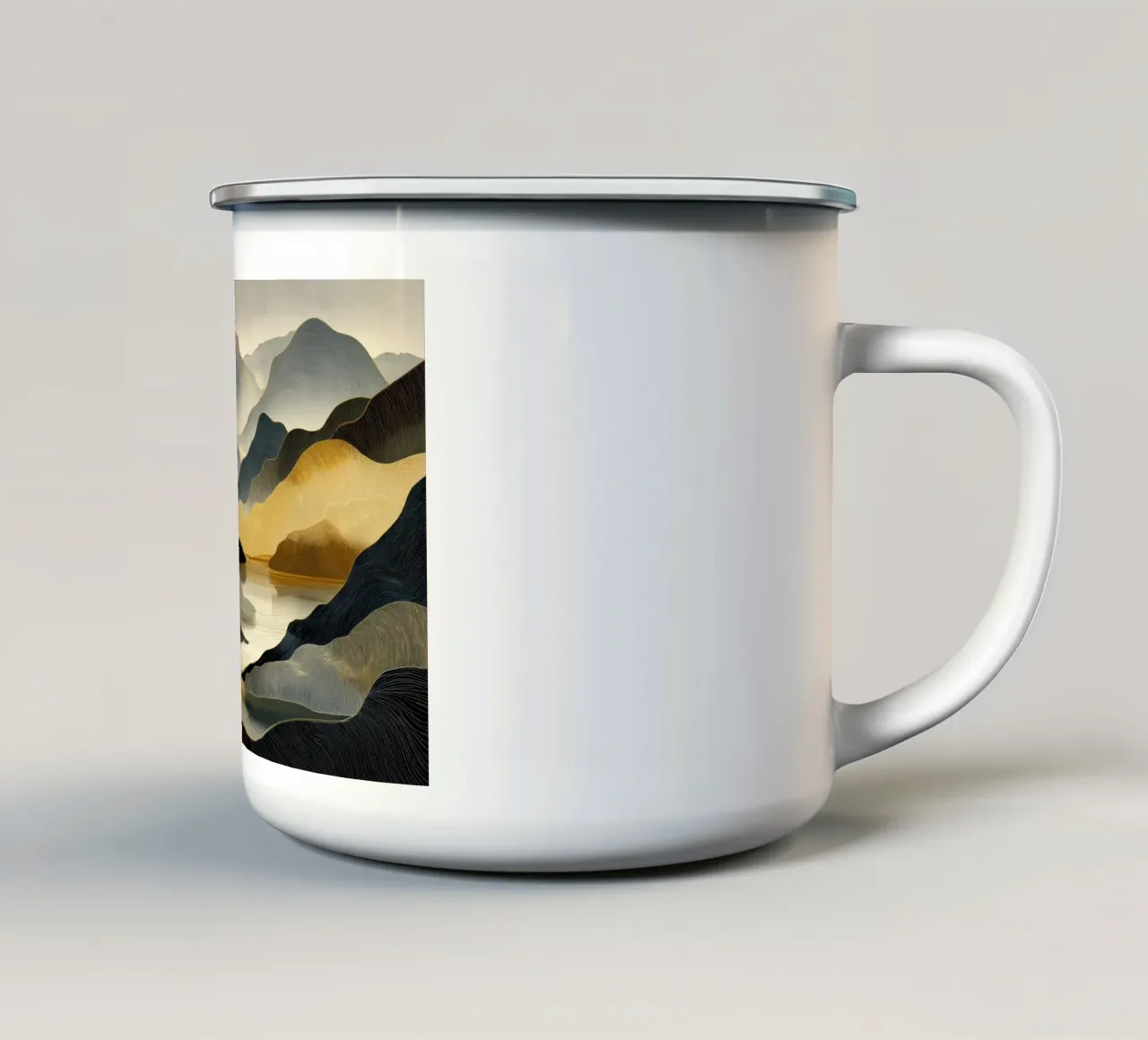 Paesaggio tazza in smalto da Imagine