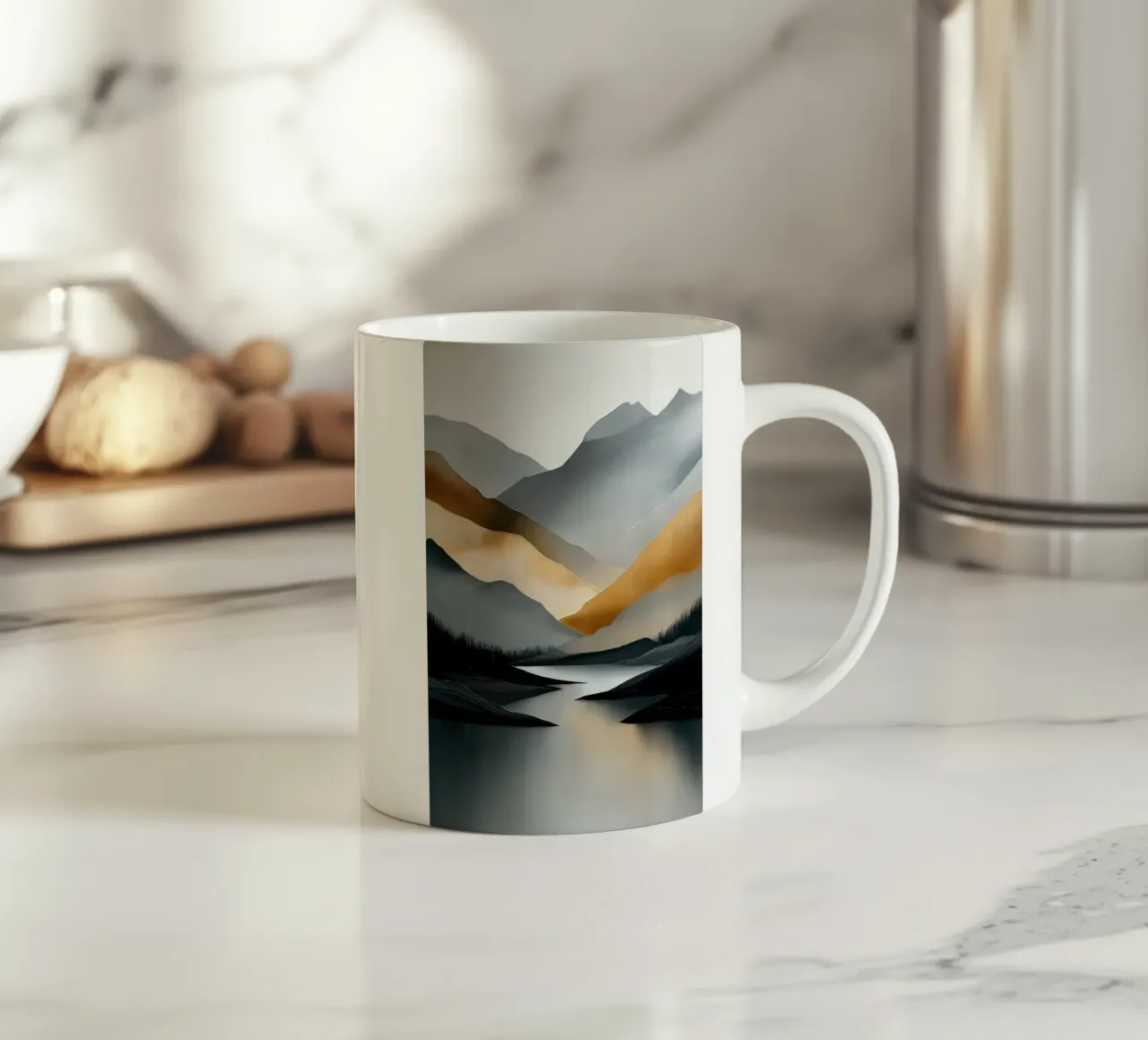 Paesaggio tazza in ceramica da Imagine