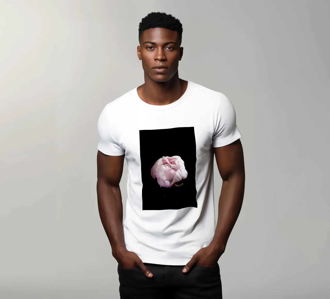 Rosa Centifolia t-shirt van Studio One