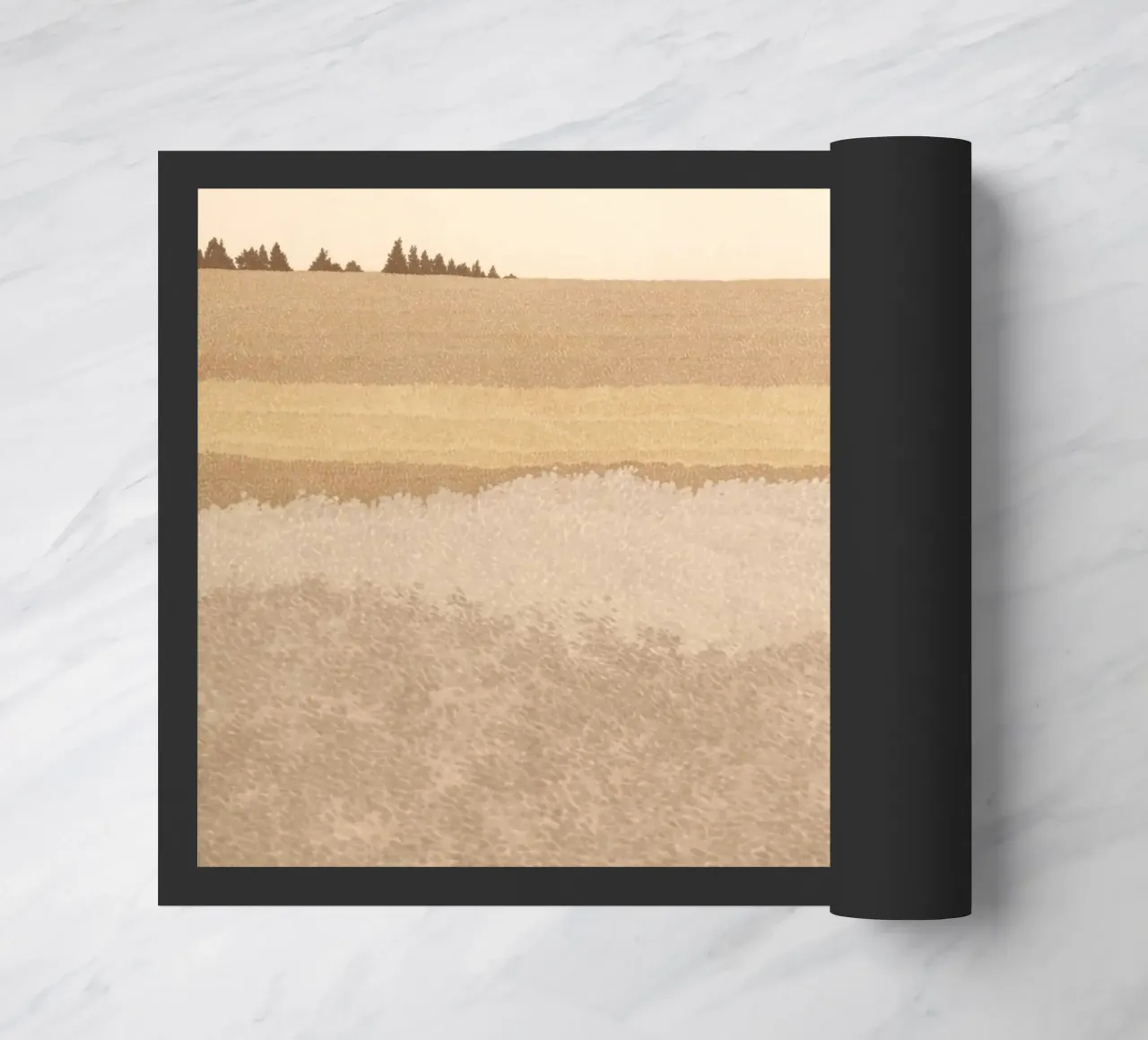 Landscape 2018 doormat by Soyoung Kwon