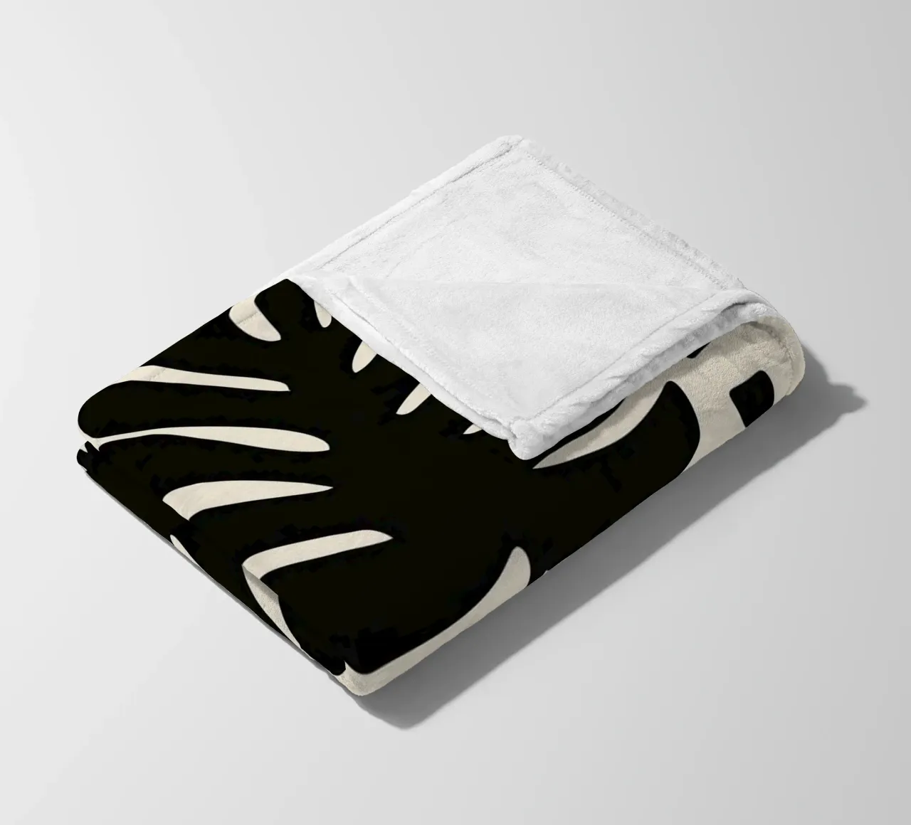 Monstera coperta in pile da Imagine