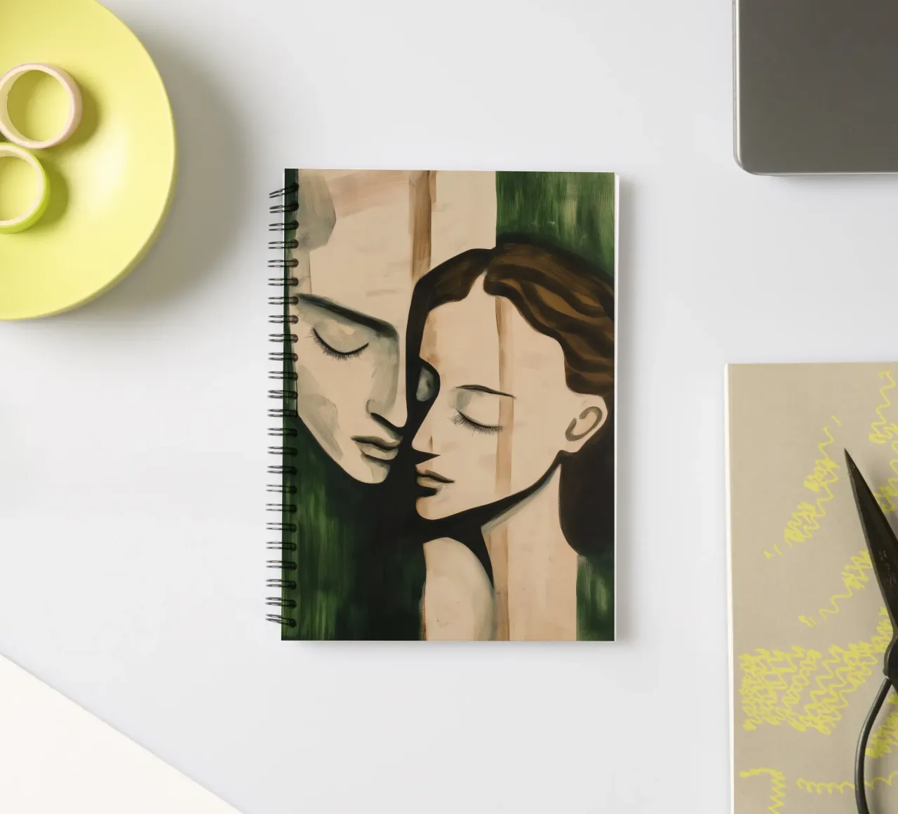 Love spiral notebook by Imagine