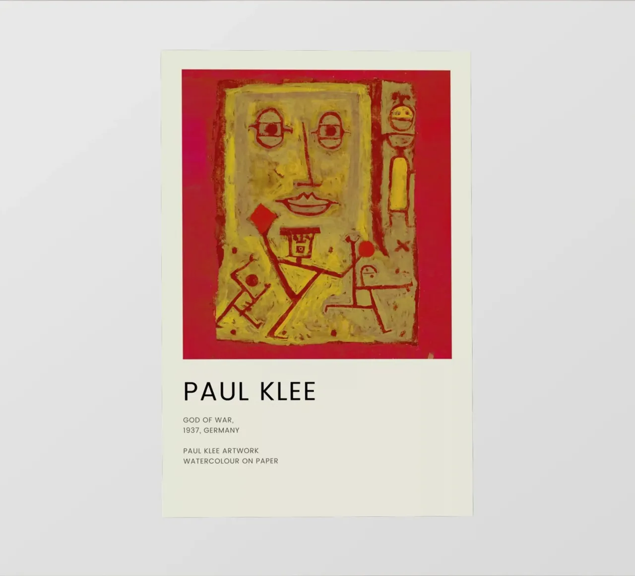 Klee - God of War pellicola backlit da Vintage by JUNIQE
