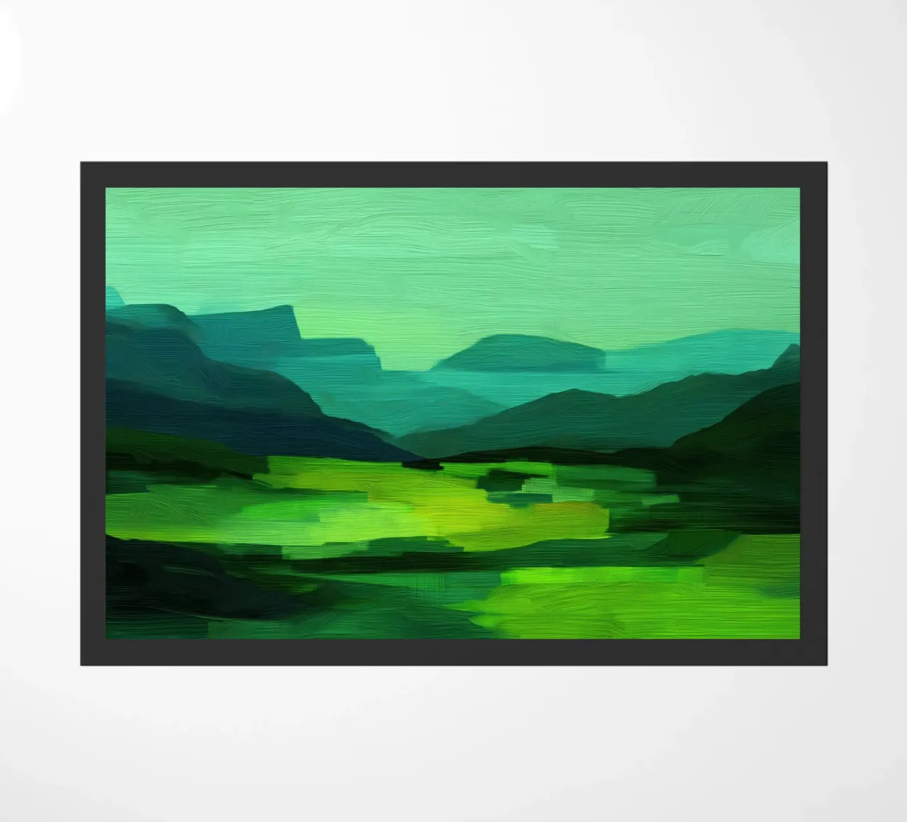 Paesaggio verde astratto zerbino da Imagine