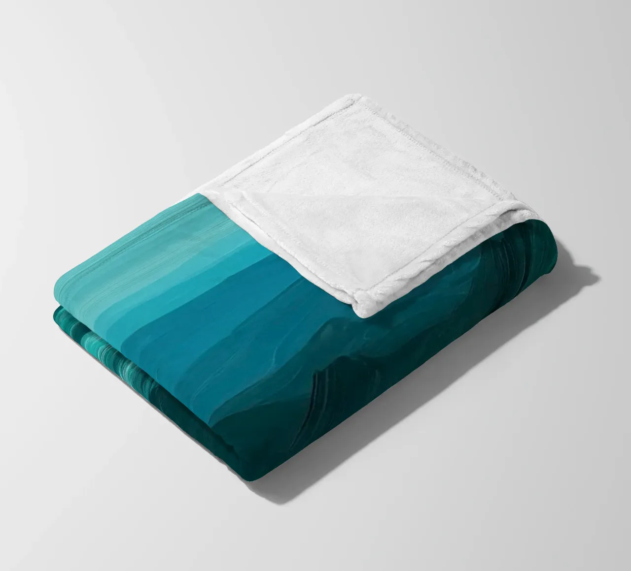 Paesaggio blu coperta in pile da Imagine