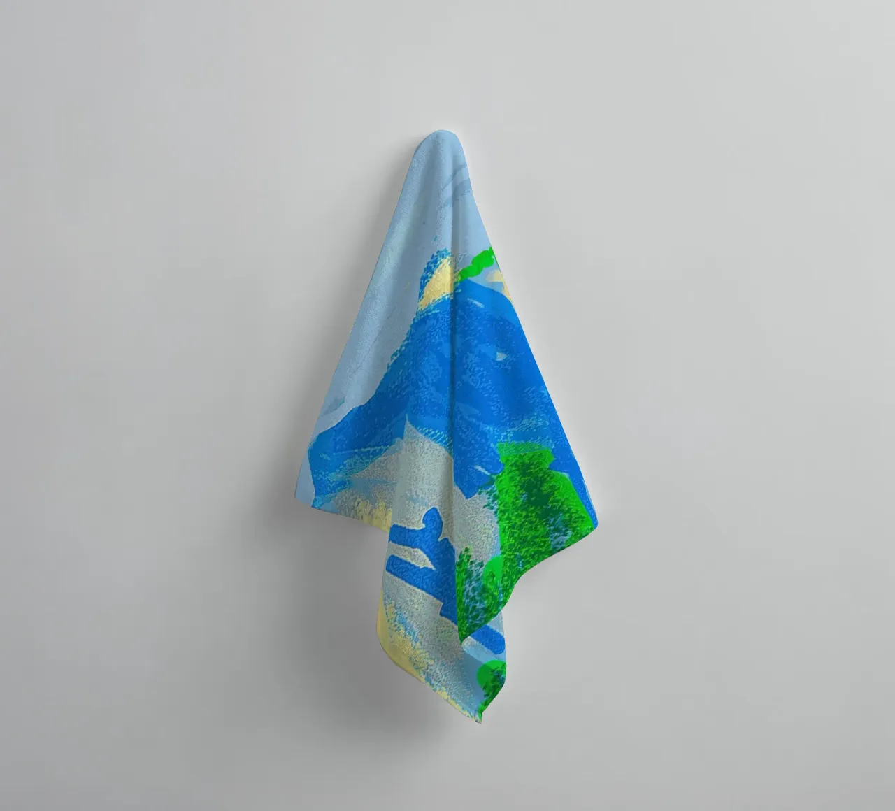 Captures Yosemite with mountains towel by khanrosie