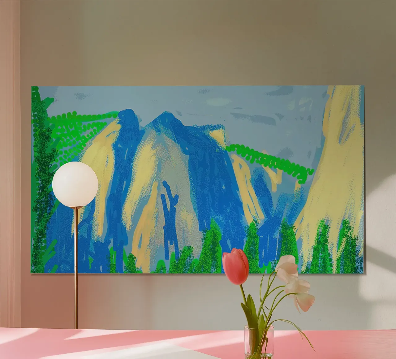 Captures Yosemite with mountains hahnemühle by khanrosie