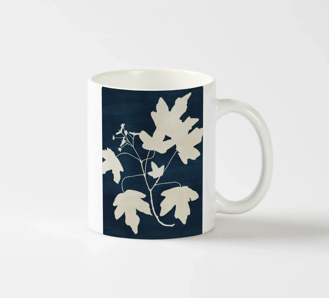 Maple Branch - Blue tazza in ceramica da adrianooliveira