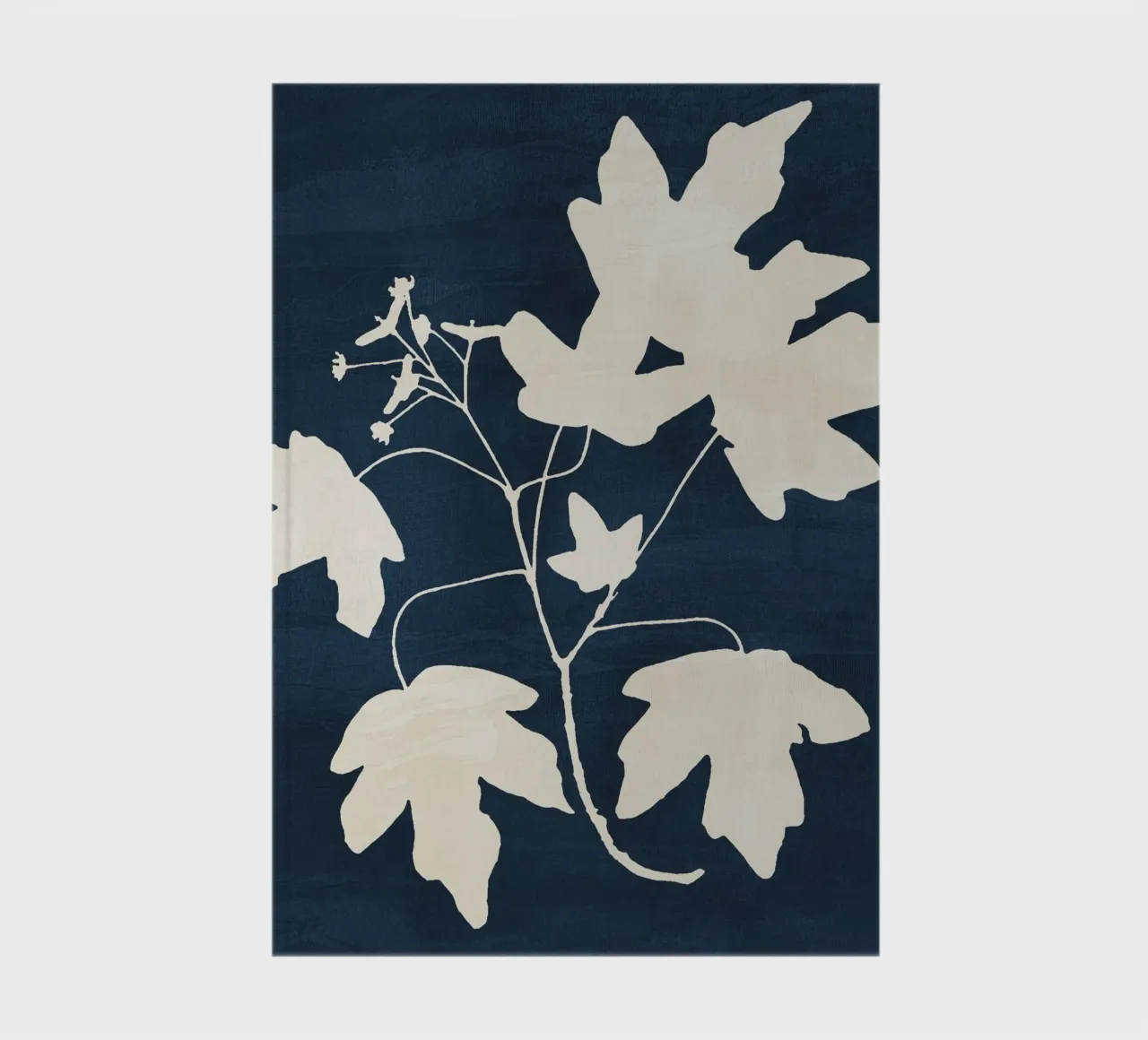 Maple Branch - Blue notebook by adrianooliveira