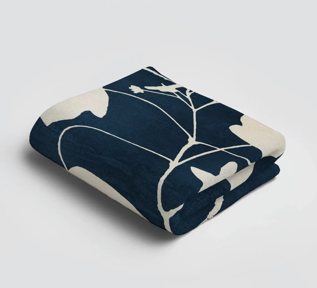 Maple Branch - Blue asciugamano da bagno da adrianooliveira