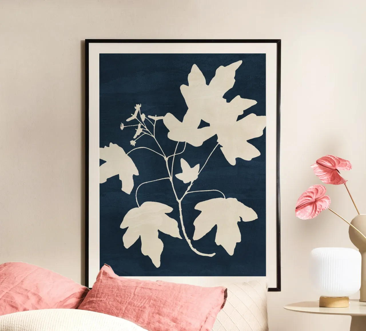 Maple Branch - Blue carta hahnemühle da adrianooliveira
