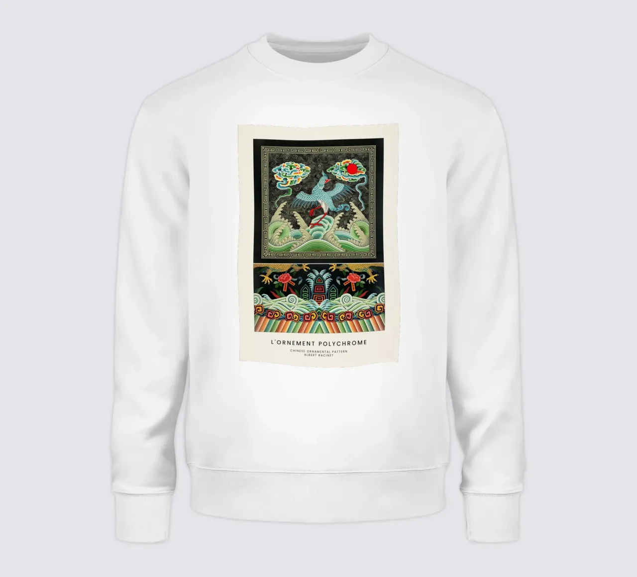 Racinet - Chinese Ornamental Pattern II felpa da Vintage by JUNIQE