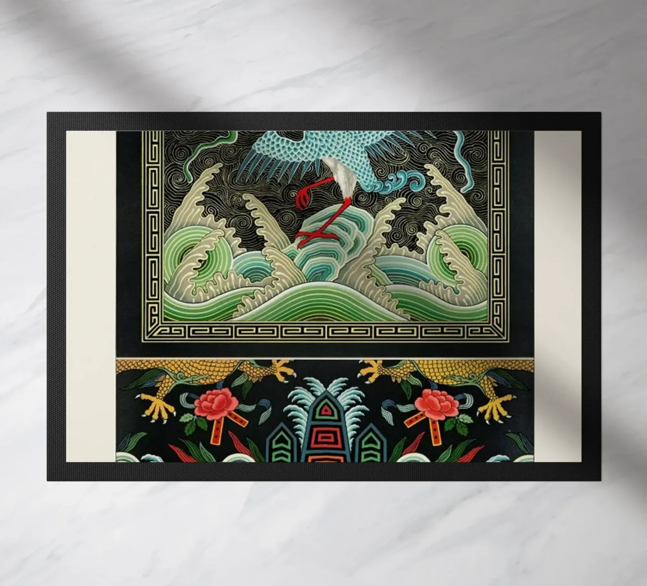 Racinet -  Chinese Ornamental Pattern II zerbino da Vintage by JUNIQE