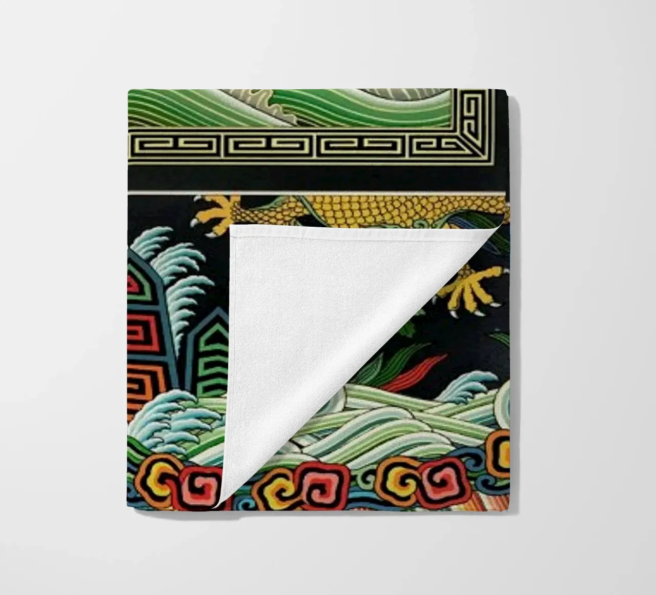 Racinet -  Chinese Ornamental Pattern II telo mare da Vintage by JUNIQE