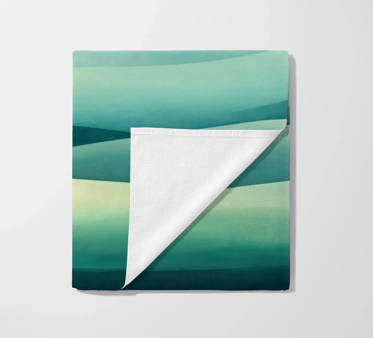 Blue hills beach towel by Imagine