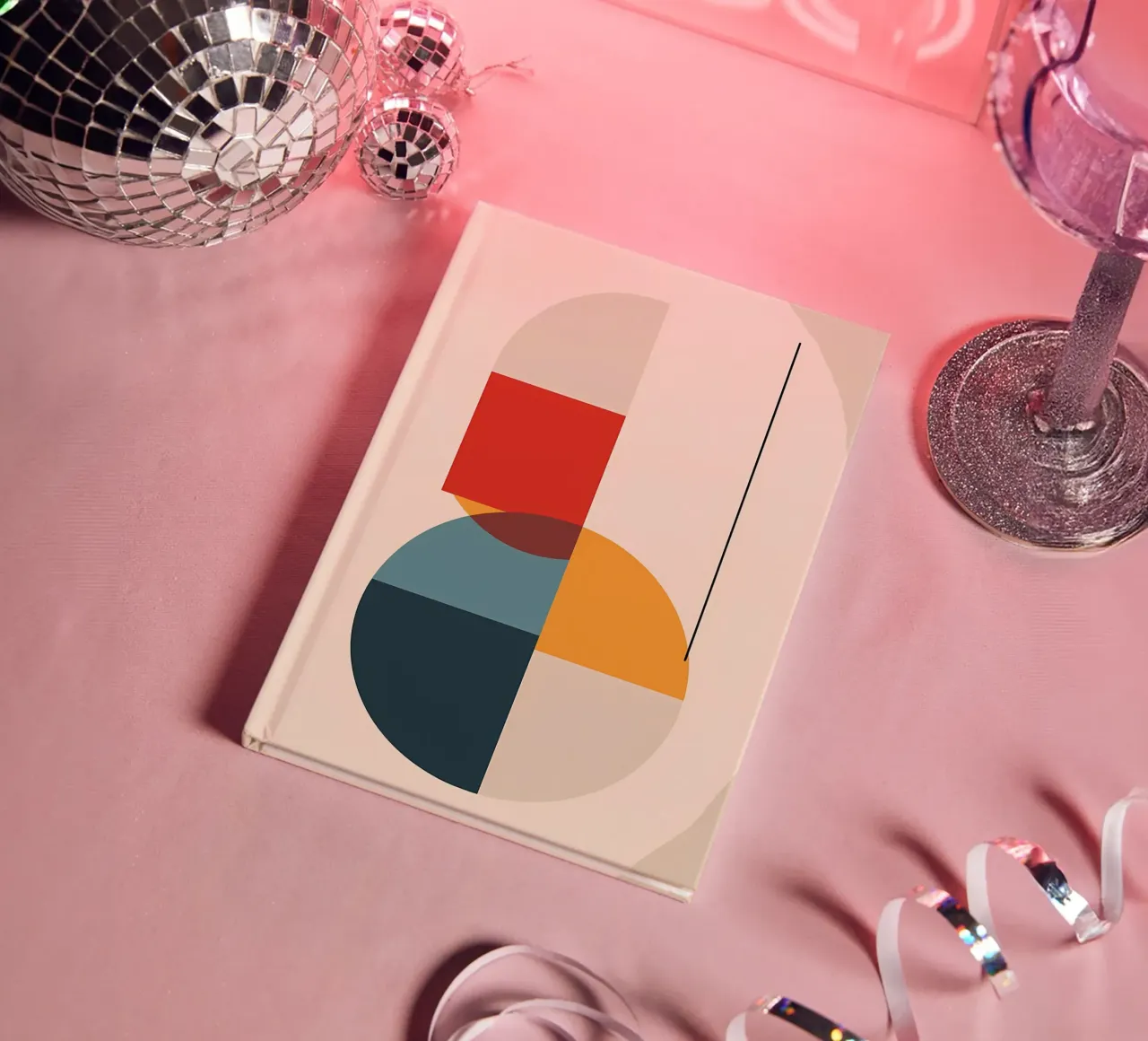 circle square line rectangle geometric shapes symmetry notebook by Janine P McGuire