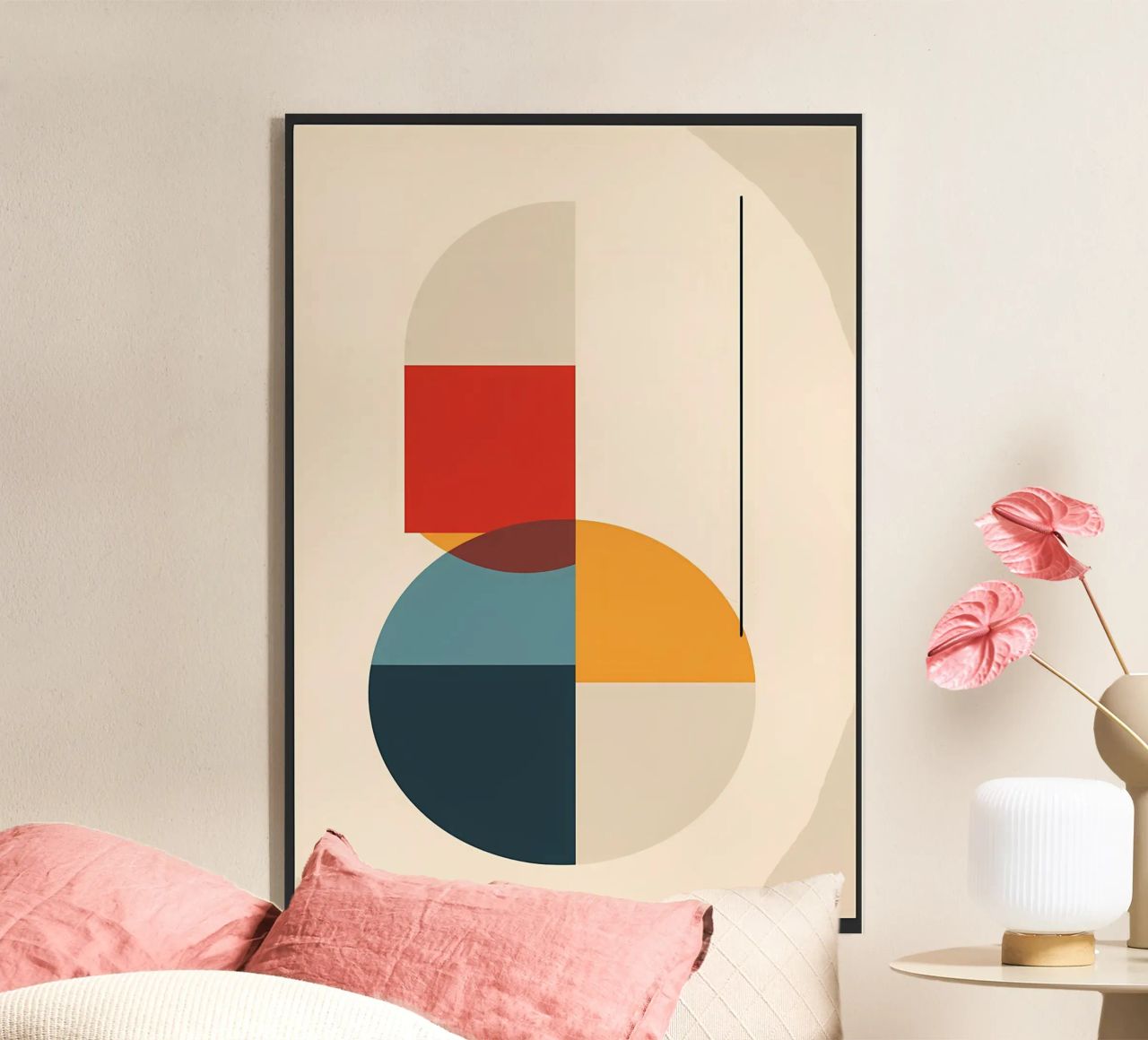 cerchio quadrato linea rettangolo forme geometriche simmetria plexiglass da Janine P McGuire