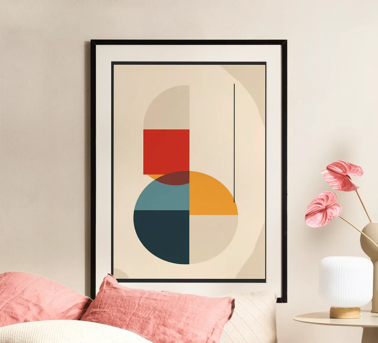 cerchio quadrato linea rettangolo forme geometriche simmetria carta hahnemühle da Janine P McGuire