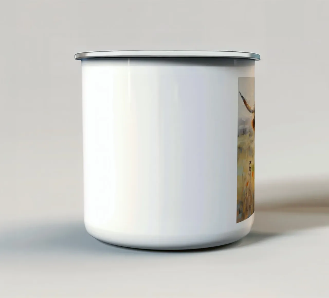 Highlander scozzese tazza in smalto da Imagine