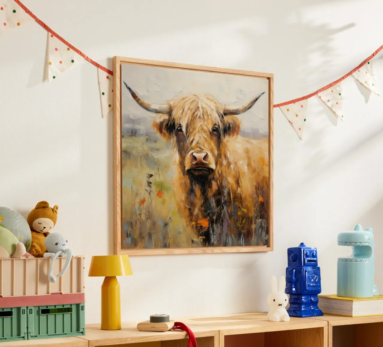 Highlander scozzese plexiglass da Imagine