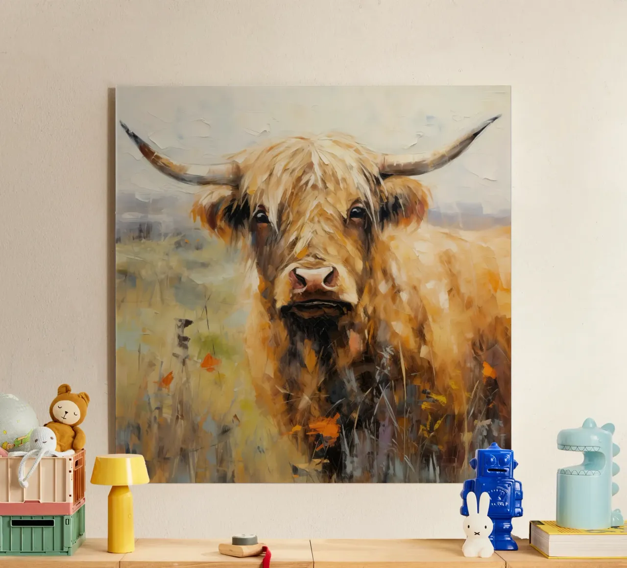 Highlander scozzese plexiglass da Imagine