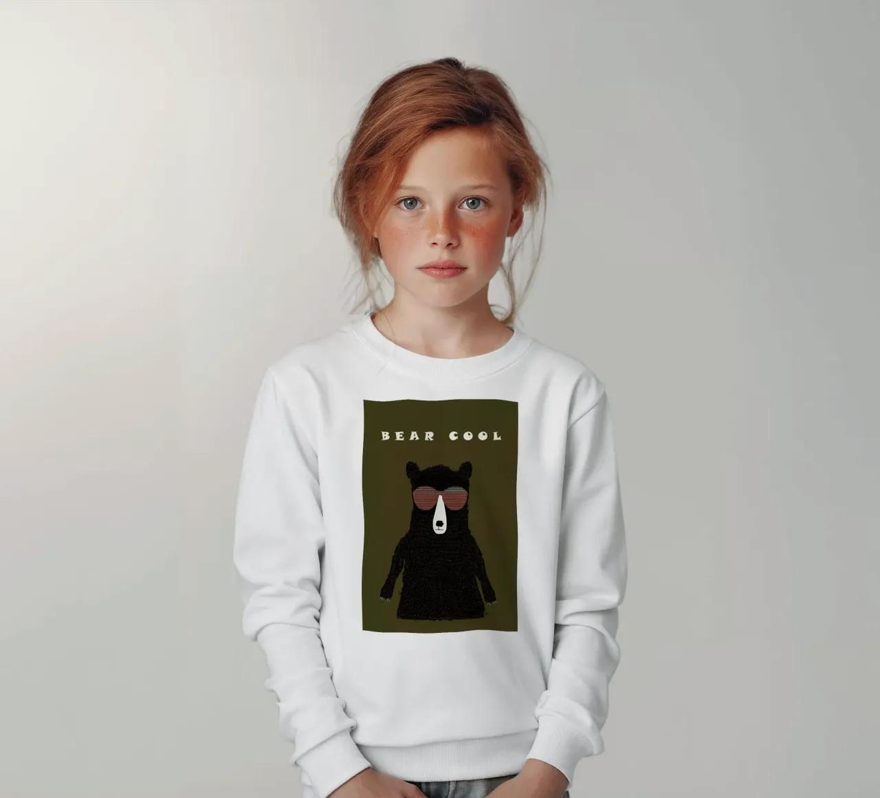 bear cool felpa bambino da Brian Buckley