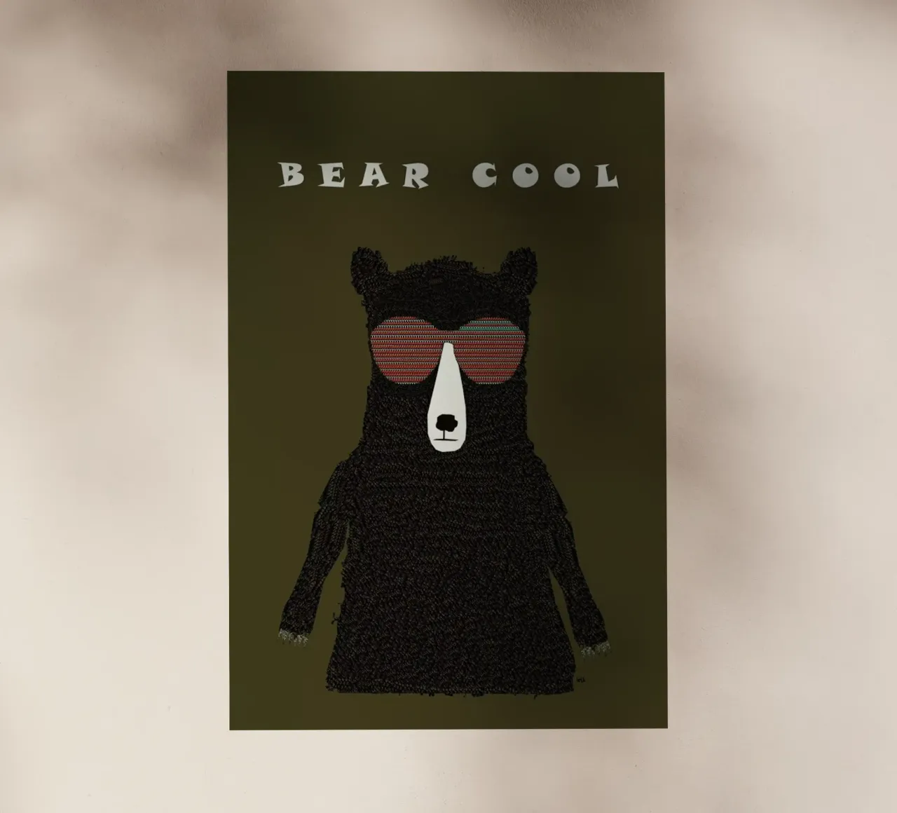 bear cool pellicola backlit da Brian Buckley