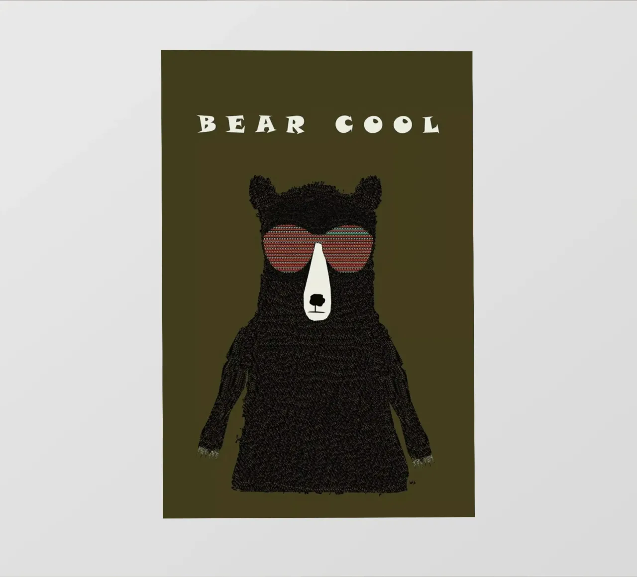 bear cool pellicola backlit da Brian Buckley