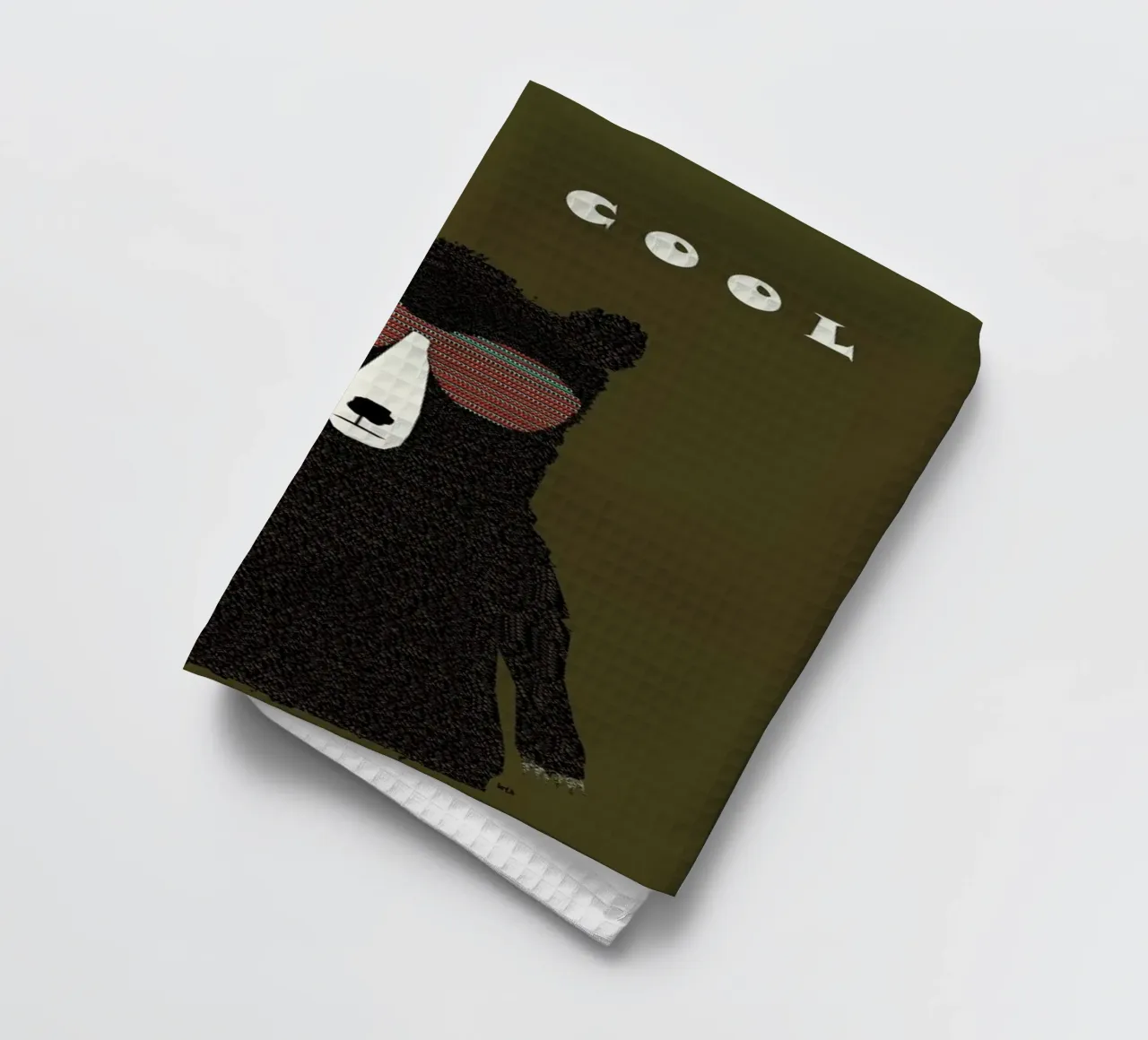bear cool canovaccio da cucina da Brian Buckley
