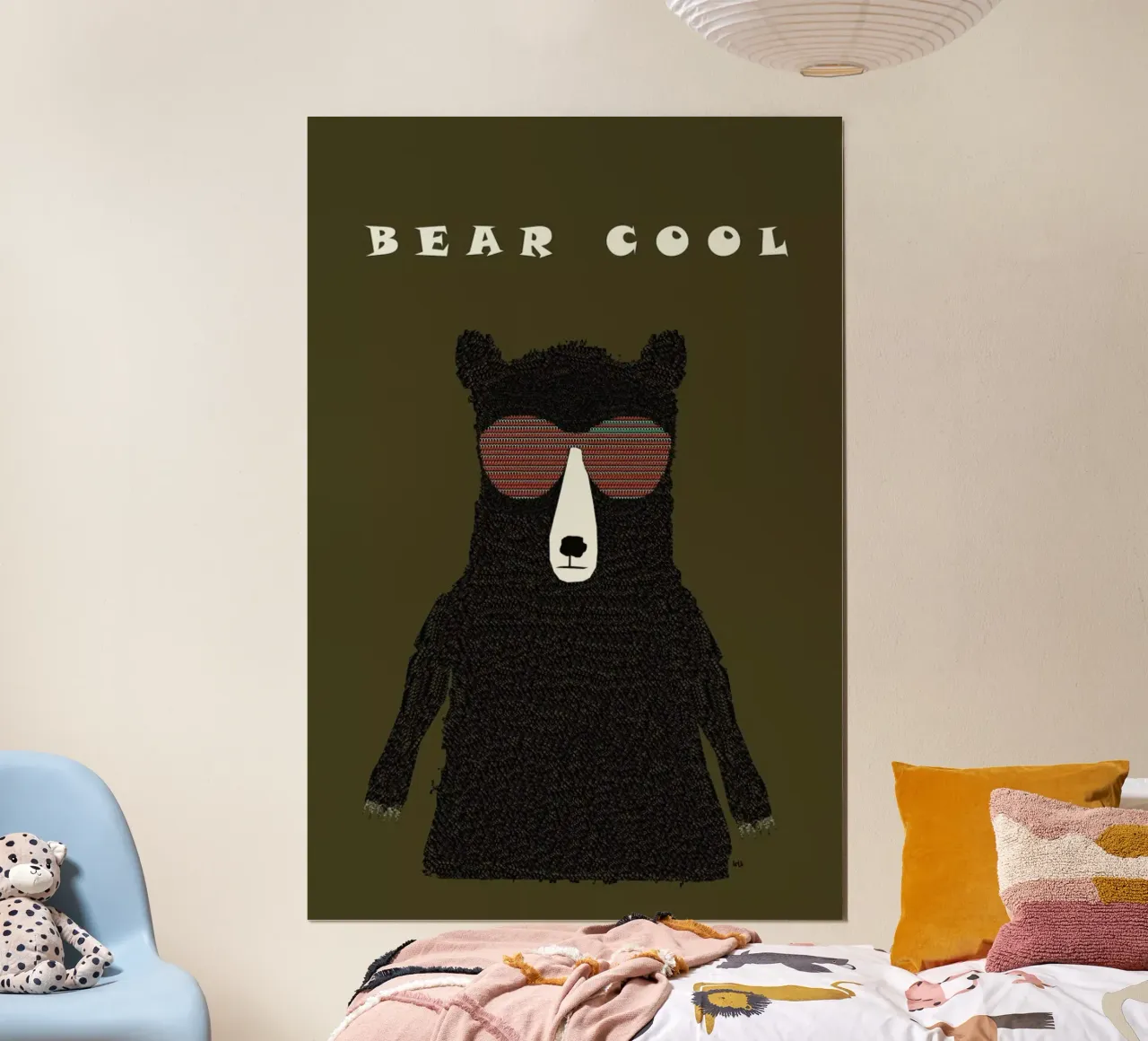 bear cool poster da Brian Buckley